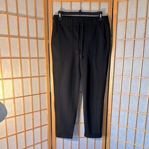 Democracy joggers High rise Black Drawstring Pants size XS
#098